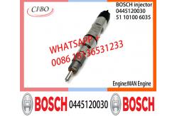 China BOSCH 0445120030 51101006035 Neutral Fuel Injector Assembly 0445120030 51101006035 For MAN supplier