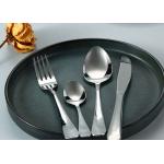 anti rust Silver Plated Stainless Steel Cutlery Set 72pcs for sale