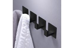 China No Drilling Waterproof Moisture-proof Self-adhesive Clothes Hooks Adhesive Towel Hooks supplier