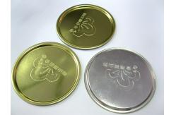 China 73 mm 300# Silver Aluminum Tinplate Can Bottom 0.23 mm Thickness supplier