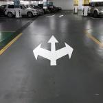Pre Formed Road Temporary Pavement Marking Tape Arrow Warning Concrete Marking Tape for sale