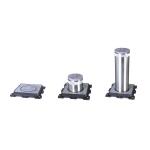 Automatic Electric Hydraulic Retractable Bollards SUS304 Electric Security Bollards With LED Light for sale