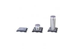 China Automatic Electric Hydraulic Retractable Bollards SUS304 Electric Security Bollards With LED Light supplier
