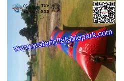 China Kids Inflatable Water Blob With Outdoor Pool , Funny  Inflatable Water Games supplier