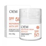 UV Protection Sun Cream SPF 50 Face Cream Daily Sunscreen Moisturizer ODM for sale