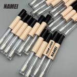 Lip Gloss Packaging Empty Lipstick Container Plastic Lipgloss Tubes with Lip brush