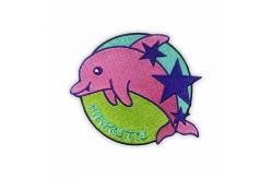 China Custom Clothes Patches Embroidered Patches Ironing Backing supplier