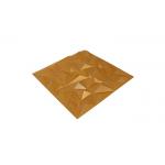 Fire Prevention Waterproof Decorative 3D Wall Panels 19.7x19.7inch