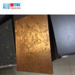 Red Copper Brass Aluminium Composite Panel Metal Wall 3mm 4mm for sale