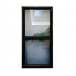 Vertical 48x36 Window Double Hung Bathroom Black With Tempered Glass for sale