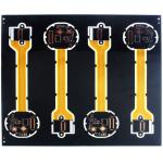 Matte Black Solder Mask Pcb Design For Rigid Flex Pcb Gerber 0.6mm for sale