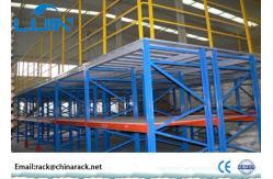 China Pallet Mezzanine Floor Racking System Q235B Cold Roll Steel Large Load Capacity supplier