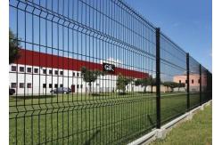 China PVC Coated Galvanized Welded 3D Bending Curved Wire Mesh Fence supplier