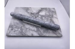 China Marble Stone Rolling Pin Polished smooth Dia39cm 4cmL supplier