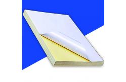 China Single Sided Gloss Surface a4 sticker paper for printer supplier