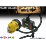 28000 Lux Explosion Proof LED Mining Headlamp , IP68 Waterproof miner Cap Lamp