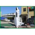 White Oxford Cloth Custom Inflatable Products Plane Spaceflight Aircraft Model For Event for sale