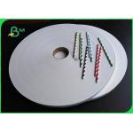 27mm 33mm Roll Size 28gsm Thickness Straw Wrapping Paper For Straw Pipe for sale