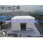 PVC Promotion Inflatable Air Tent 4 Seams Stitching With Logo Printing