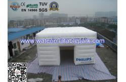 China PVC Promotion Inflatable Air Tent 4 Seams Stitching With Logo Printing supplier