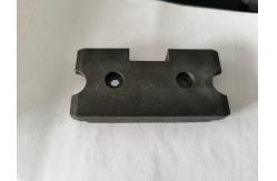 China Rail Lubrication Carbon Fiber Slider For Textile Stenter Machine Sliding Pad supplier