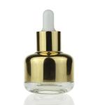 Wholesale  Fancy 30ml Makeup Packaging Serum Essential Oil Dropper Glass Bottle for sale