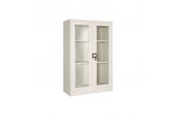 China Tall KD Structure Insulated Glass Door Filing Cabinet supplier