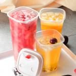 BPA Free Disposable Bubble Tea Cups 32oz Pp Plastic Coffee Cup for sale