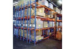 China Steel Double Deep Pallet Stacking System For Heavy Duty Pallet Organization supplier