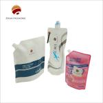 Customized Reusable Liquid Plastic Laminated Spout Pouch for Juice Drinks for sale