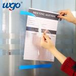 8.5x11 Wall Mounted Sign Frames OEM A4 Notice Holders With WGO Tape for sale