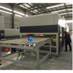 Double Curvature Glass Tempering Furnace for Automotive Backlite / rear glass for sale