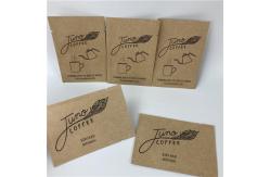 China Three Side Sealed Mylar Kraft Paper Bag Custom Printing Biodegradable Paper Pouch supplier