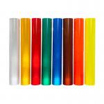 China High Visibility Road Way Safety Vinyl Prismatic EGP Yellow Latex Sheeting Reflective Vinyl Roll manufacturer