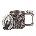 18/8 Stainless Steel Coffee Mug SS304 Insulated Travel Mug With Handle for sale