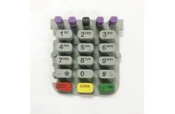 China Non Toxic 80 Shore A Silicone Rubber Keyboard For POS Machine supplier