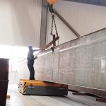 20 Tons Rail Transfer Cart , Material Handling Cart For Steel Manufacturing Plant​ for sale