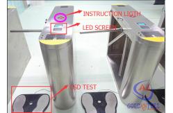 China Train Station Bi - Directional Security Access Gates / Tripod Access System supplier