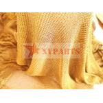 Chain Braided Metal Ring Mesh For Ceiling Treatments for sale