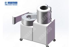 China Automatic Potato Peeling Machine Potato Washing Cutting And Peeling Machine supplier