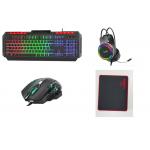 Comprehensive Gaming Peripheral Set Custom Keyboard 4-speed Adjustable 6D Mouse Headphones for sale