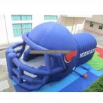 inflatable helmet inflatable football tunnel for event red Oxford cloth for sale