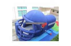 China inflatable helmet inflatable football tunnel for event red Oxford cloth supplier