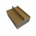 1.1mm Yellow Powder Coated Aluminium Extrusions For Casement Windows for sale