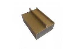 China 1.1mm Yellow Powder Coated Aluminium Extrusions For Casement Windows supplier
