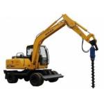 Excavator Hydraulic Earth Auger Hole Drilling With Two Piece Shaft Design KA6000 for sale
