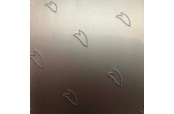 China Abrasion Resistant Embossing Roller 45# / Alumium For Napkin Paper HRC62 supplier