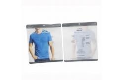 China Plastic Three Side Seal Pouch Garment Clothing Packing Resealable Zipper Bag supplier