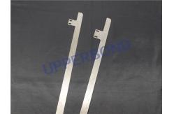 China Long Left Right Guide Plate Tobacco Machinery Spare Parts supplier