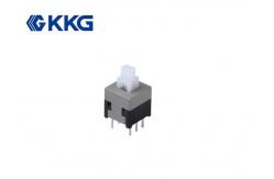 China Black IP40 Square Momentary Push Button Switch DC30V OEM available supplier